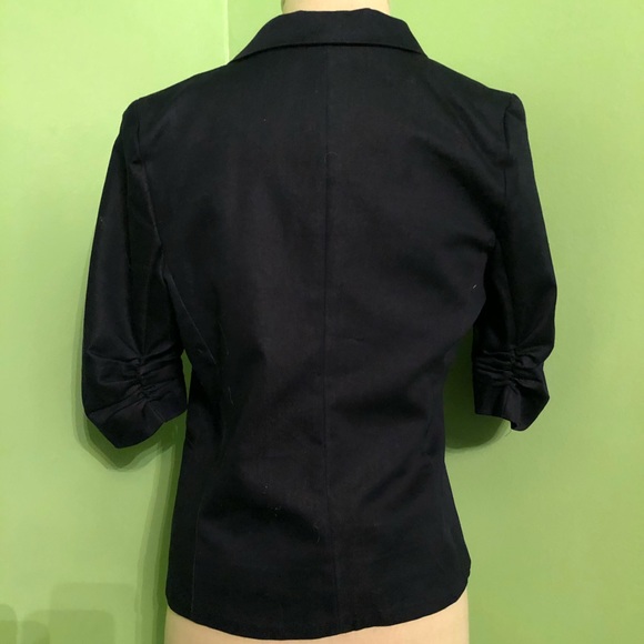 Aqua Navy Blazer - Picture 3 of 4